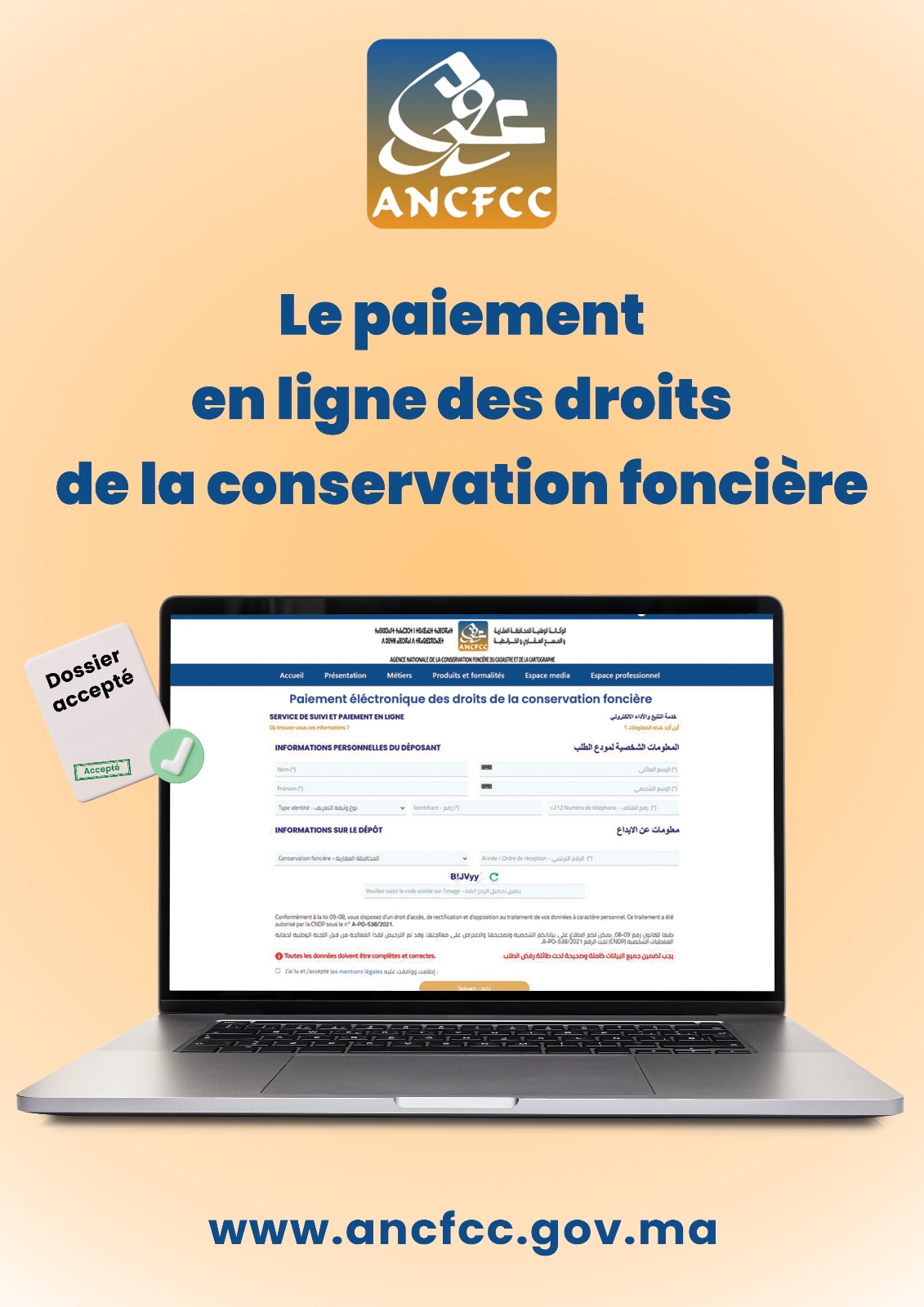 Mohafadati - Paiement en ligne